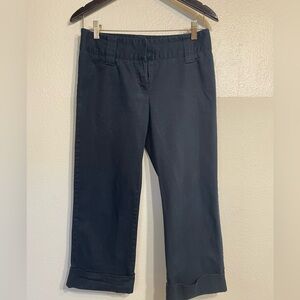 Charlotte Russe Black Y2K capri high waters size 5